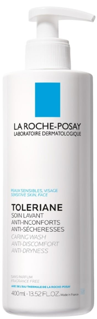 Крем-гель очищуючий La Roche-Posay Toleriane для чутливої шкіри зменшуючий відчуття сухості, 400 мл