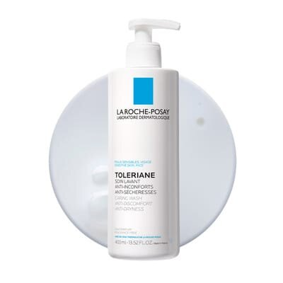 Крем-гель очищуючий La Roche-Posay Toleriane для чутливої шкіри зменшуючий відчуття сухості, 400 мл