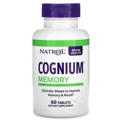 Когніум Natrol Cognium Memory, 60 таблеток