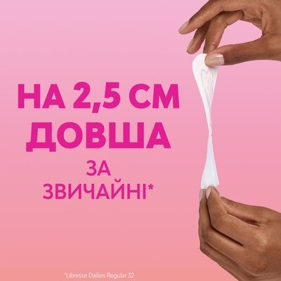 Прокладки щоденні гігієнічні Libresse Dailies Fresh Long, 26 шт