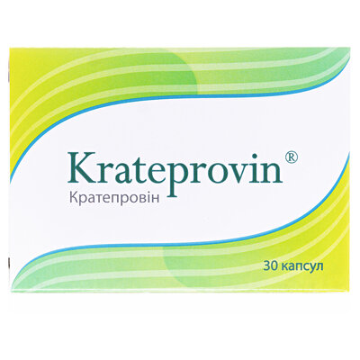 Кратепровін капсули №30 (10х3)
