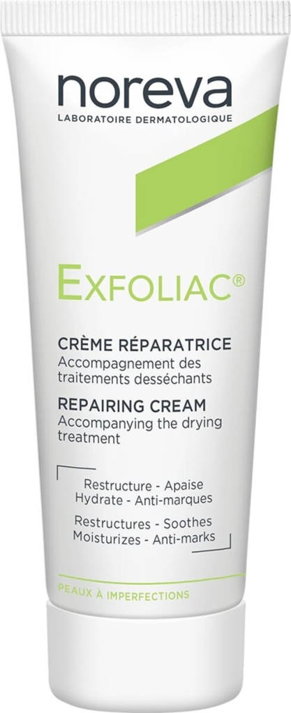 Крем для обличчя Noreva Exfoliac зволожуючий для проблемної шкіри, 40 мл