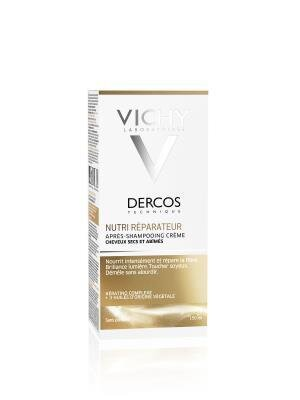 Бальзам Vichy Dercos поживно-відновлюючий, для сухого і пошкодженого волосся, 150 мл