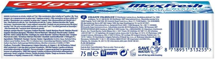 Зубна паста Colgate Макс Фреш Освіжаючі кристали Прохолодна м'ята, 75 мл