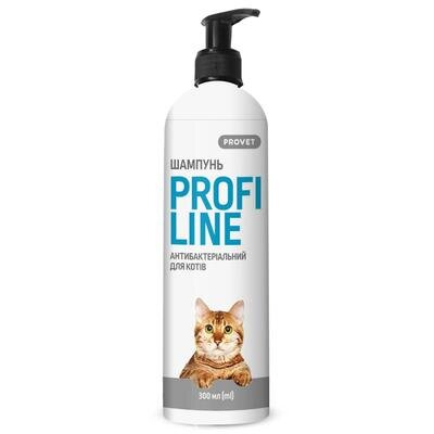 Шампунь ProVET Profiline PR242207 антибактеріальний для котів, 300 мл