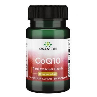 Коензим Q10 Swanson 30 мг капсули №60