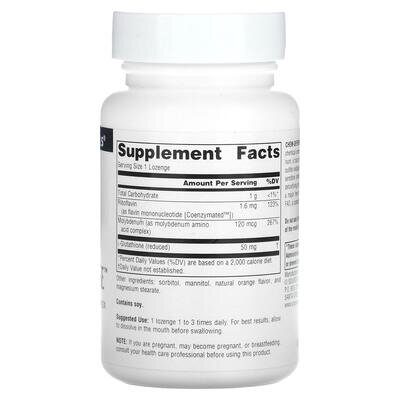 Молібден Source Naturals Chem-Defense смак апельсина, 90 льодяників