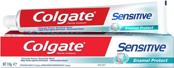 Зубна паста Colgate Sensitive Захист емалі для чутливих зубів, 75 мл