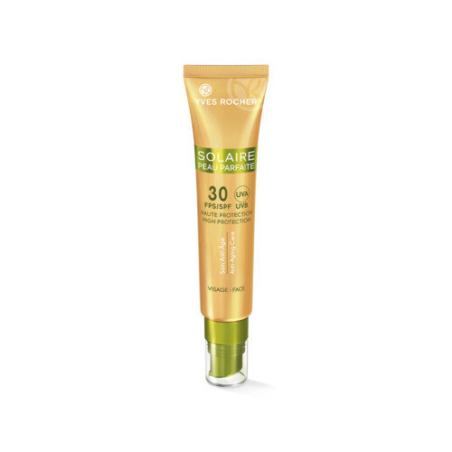 Крем сонцезахисний Yves Rocher для обличчя, SPF30, 40 мл