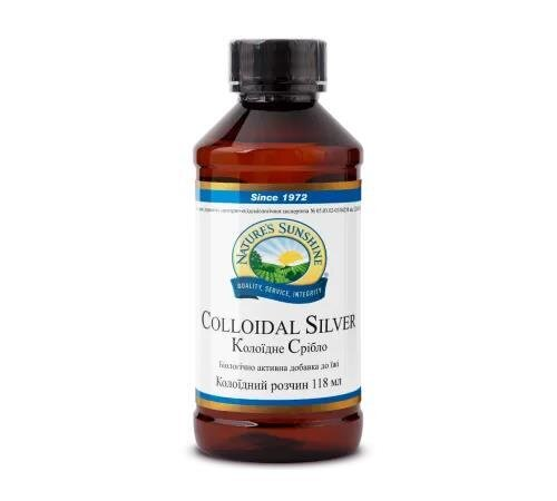 Колоїдне срібло Nature's Sunshine (NSP) Colloidal Silver, 118 мл