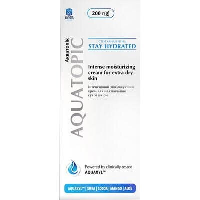 Крем для обличчя та тіла Aquatopic Stay Hydrated зволожуючий для дуже сухої шкіри, 200 мл