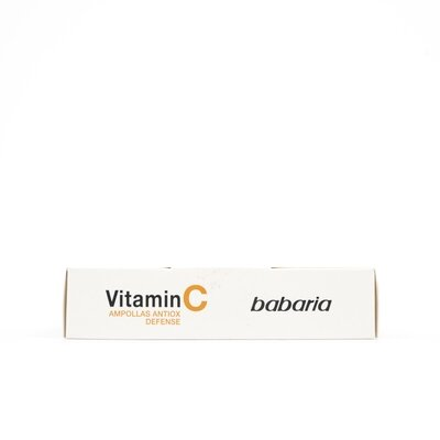 Сироватка для обличчя Babaria Vitamin C в ампулах антиоксидантна з вітаміном С, 5 шт х 2 мл