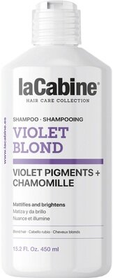 Шампунь La Cabine Violet Blond з фіолетовим пігментом для світлого волосся, 450 мл