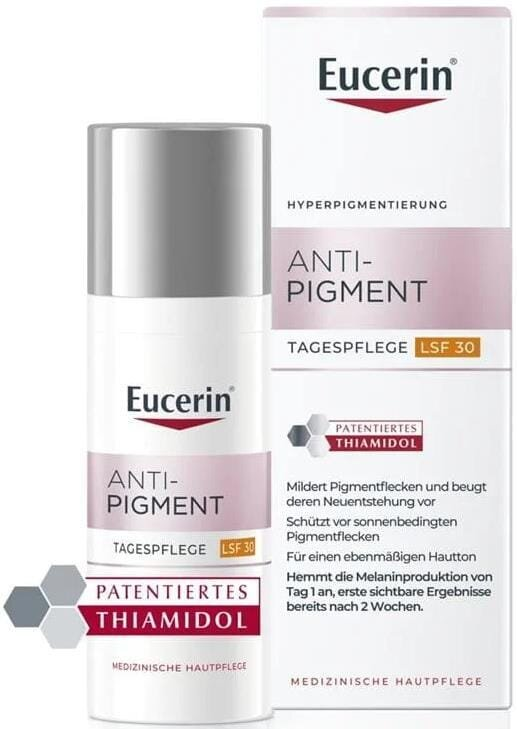 Крем для обличчя Eucerin Anti-Pigment SPF30 денний депігментуючий (83505), 50 мл