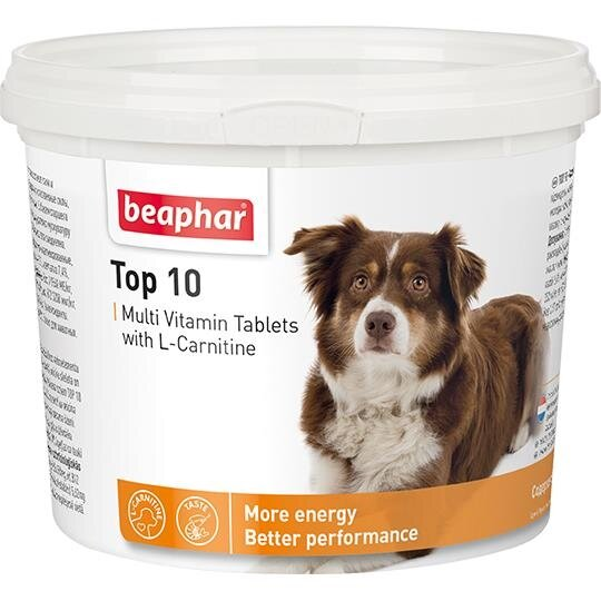 Вітамінно-мінеральний комплекс Beaphar Top 10 Dog універсальний для собак, 750 таблеток