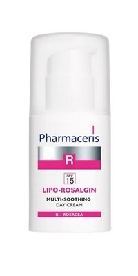 Крем для обличчя Pharmaceris R lipo-Rosalgin заспокійливий для сухої, нормальної і чутливої шкіри, SPF 15, 30 мл