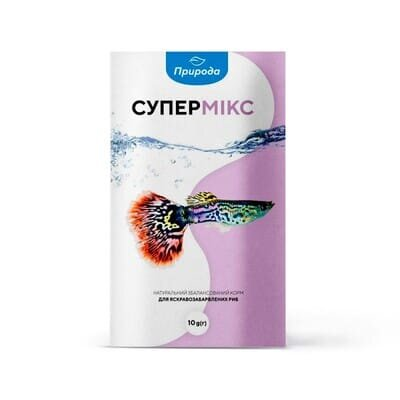 Корм для риб Природа PR740094 Супермікс, 10 г