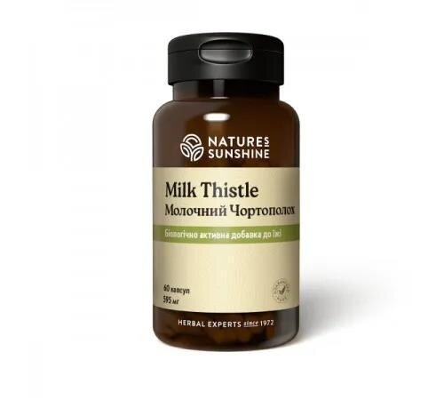 Молочний Чортополох Nature's Sunshine (NSP) Milk Thistle 595 мг, 60 капсул