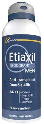 Дезодорант-антиперспірант спрей Etiaxil Men 48h для чоловіків від помірного потовиділення, 150 мл