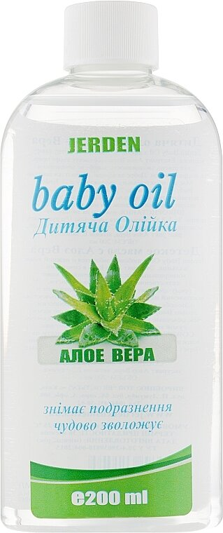 Олійка дитяча Jerden з Алое Вера, 200 мл