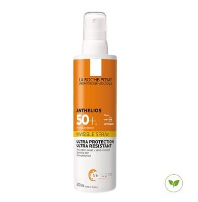 Спрей cонцезахисний La Roche-Posay Anthelios для чутливої до сонця шкіри, SPF 50+,200 мл