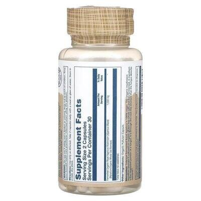 Агарик Королівський Solaray Org Grown Fermented Royal Agaricus 500 мг, 60 капсул
