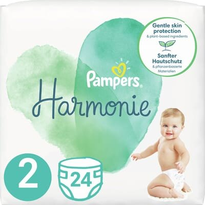 Підгузки дитячі Pampers Harmonie розмір 2, 4-8 кг, 24 шт