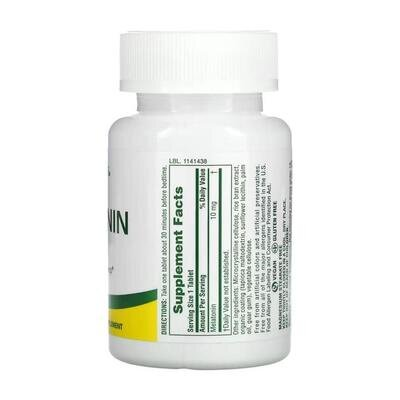 Мелатонін Швидкодіючий Nature's Plus Fast Acting Melatonin 10 мг, 90 таблеток