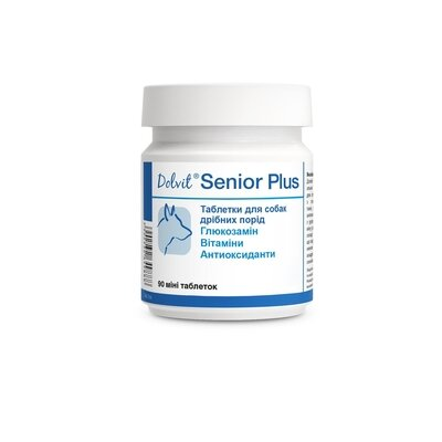 Долвіт Сеньйор Плюс міні Dolfos Dolvit Senior Plus Mini для собак, 90 таблеток