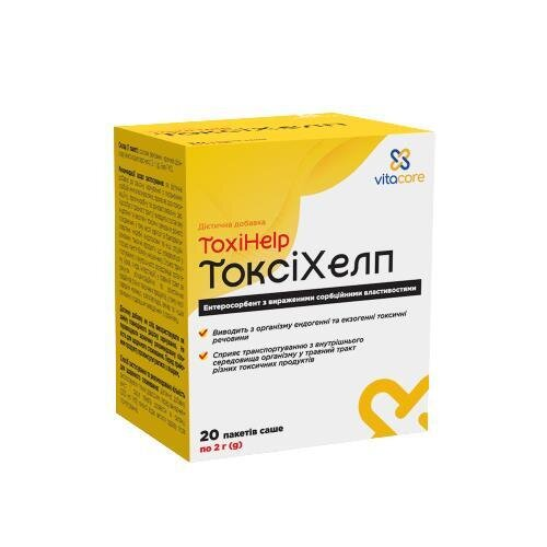 ТоксіХелп VitaCore порошок для приготування суспензій по 2,0 г №20 в саше