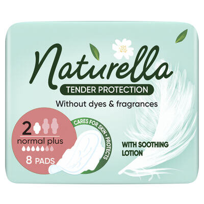 Прокладки гігієнічні Naturella Tender Protection Normal Plus 5 крапель, 8 шт