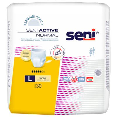 Труси поглинаючі для дорослих Seni Active Normal large, 30 штук