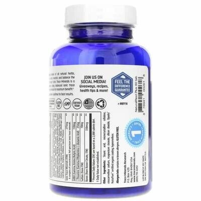 Підтримка сну Trace Minerals NaturalRest Plus+, 60 таблеток