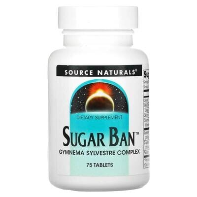 Комплекс для зниження цукру в крові Source Naturals Sugar Ban, 75 таблеток