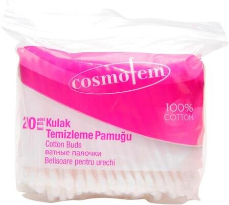 Ватні палички Cosmofem, 200 шт в пак.