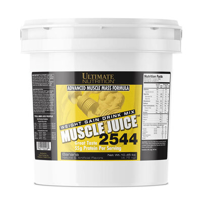 Гейнер Ultimate Nutrition Muscle Juice 2544, банан, 4750 г