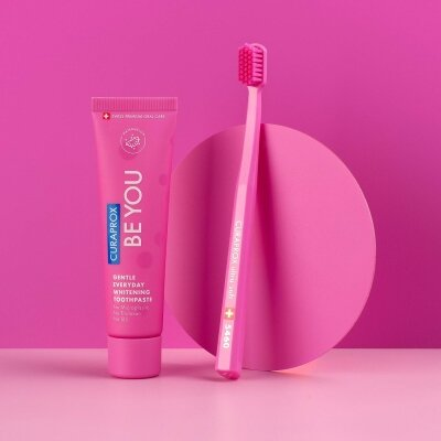 Зубна паста Curaprox Be You Candy Lover відбілююча зі смаком кавуна, 60 мл
