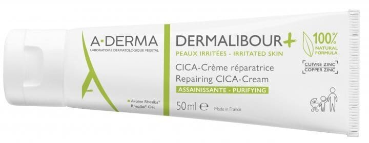 Крем для обличчя та тіла A-Derma Dermalibour+ відновлюючий для подразненої шкіри, 50 мл