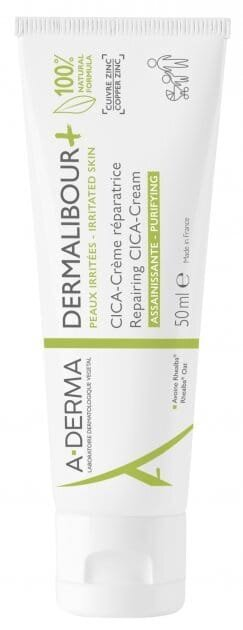 Крем для обличчя та тіла A-Derma Dermalibour+ відновлюючий для подразненої шкіри, 50 мл
