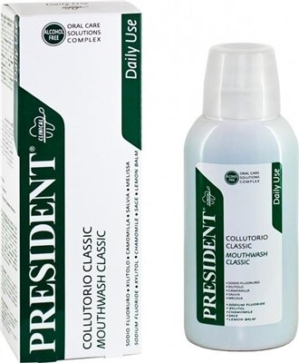 Ополіскувач для порожнини рота President Clinical Classic, 250 мл