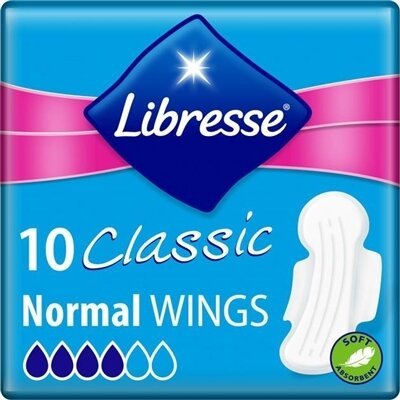 Прокладки гігієнічні Libresse Classic Ultra Clip Normal Soft, 10 шт