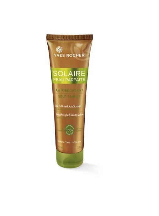 Молочко-Автозасмага Yves Rocher для обличчя та тіла, 100 мл