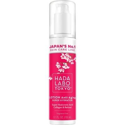 Лосьйон для обличчя Hada Labo Tokyo Red зволожуючий проти зморшок, 150 мл