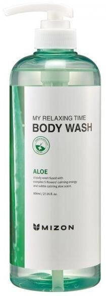 Гель для душу Mizon My Relaxing Time Aloe з екстрактом алое, 800 мл