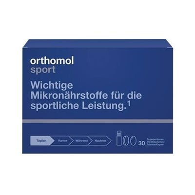 Ортомол Sport флакони + капсули + таблетки, курс 30 днів