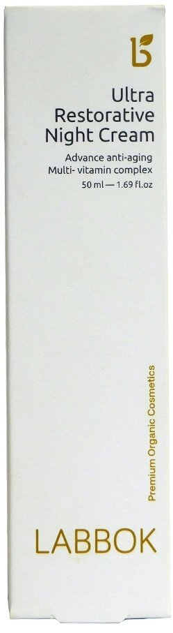 Крем для обличчя Labbok Night Cream-Antiaging нiчний для комплексної антивікової та відновлюючої дії, 50 мл