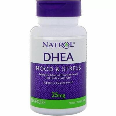 Дегідроепіандростерон Natrol DHEA 25 мг капсули №90