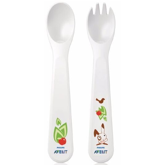Набір для годування Philips Avent SCF712/00 ложка + виделка, від 12 місяців