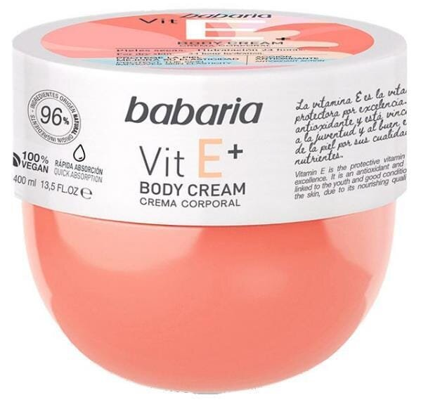 Крем для тіла Babaria Vit E+, 400 мл