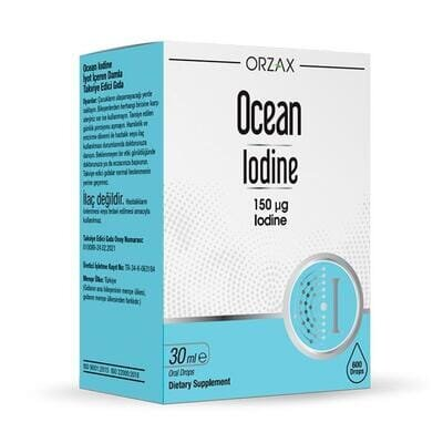 Йод Orzax Ocean Iodine 150 мкг краплі по 30 мл у флак.